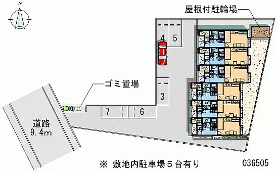 ★手数料０円★立川市砂川町 月極駐車場